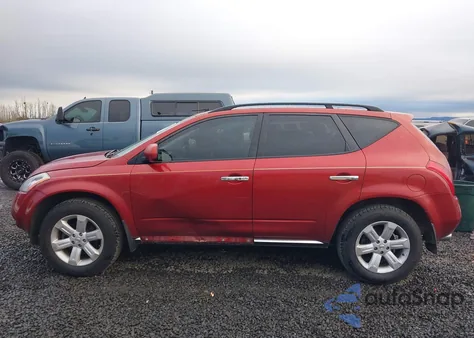 2006 Nissan Murano Sl z USA, uszkodzony, nr VIN JN8AZ08T66W421224